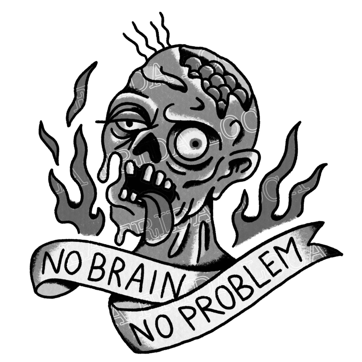 No brain, no problem