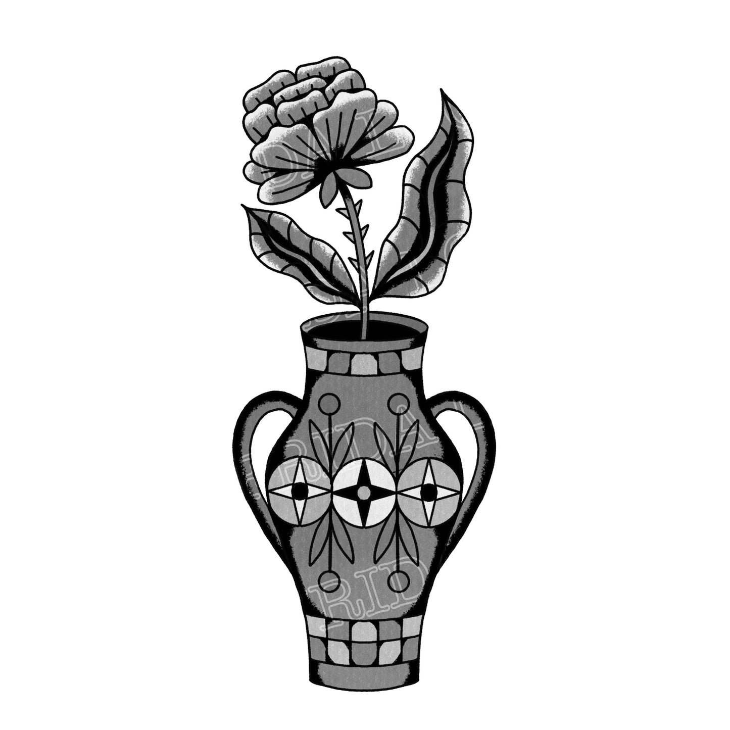 Vase étoiles