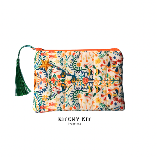 Trousse brodée Bitchy Kit
