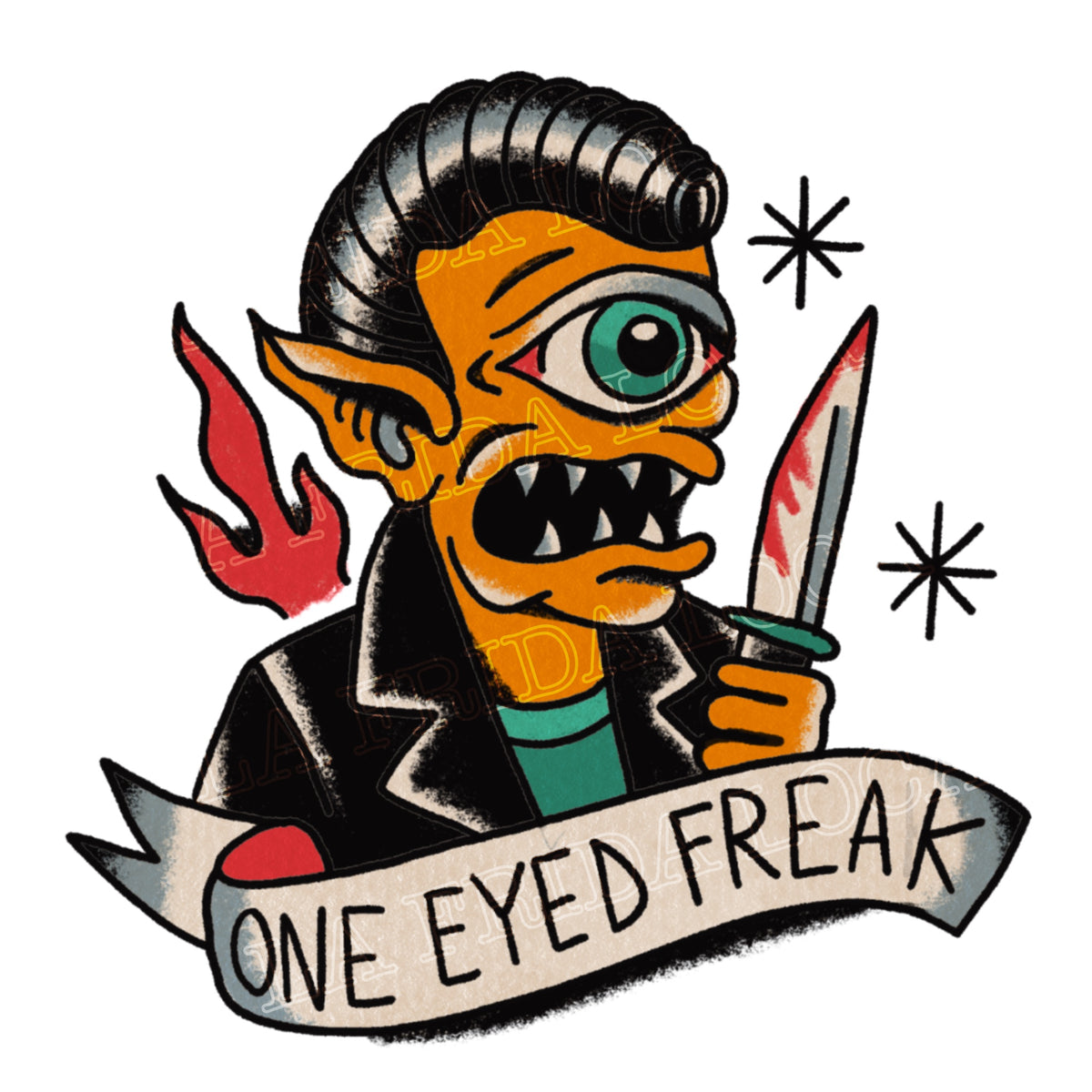 One eye freak