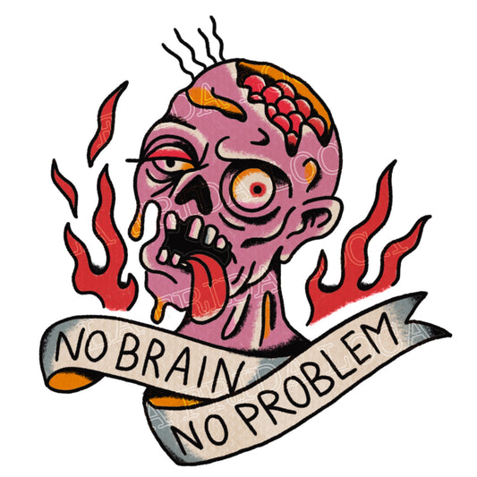 No brain, no problem