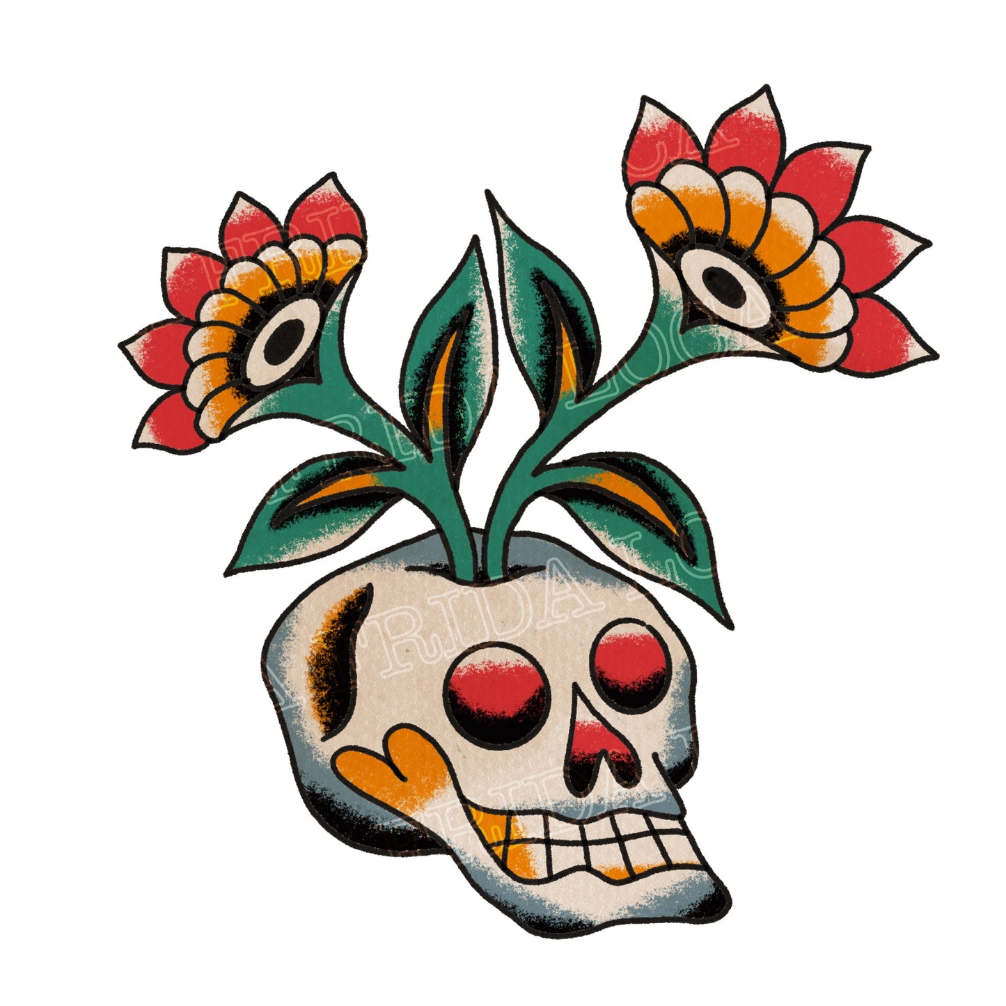 Garden Skull